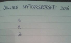 Nyttårsforsett | edgeofaword